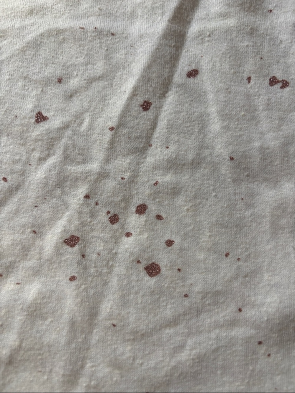 Spiritual Gangster Ivory Tank with Rose Gold Speckle - Picture 4 of 4